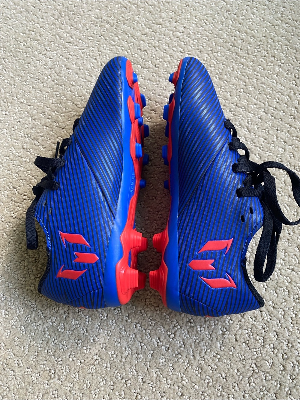 Adidas cleats size 1